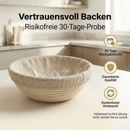 Gärkörbchen aus natürlichem Rattan