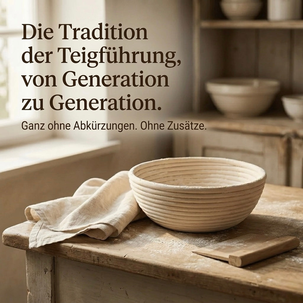 Gärkörbchen aus natürlichem Rattan